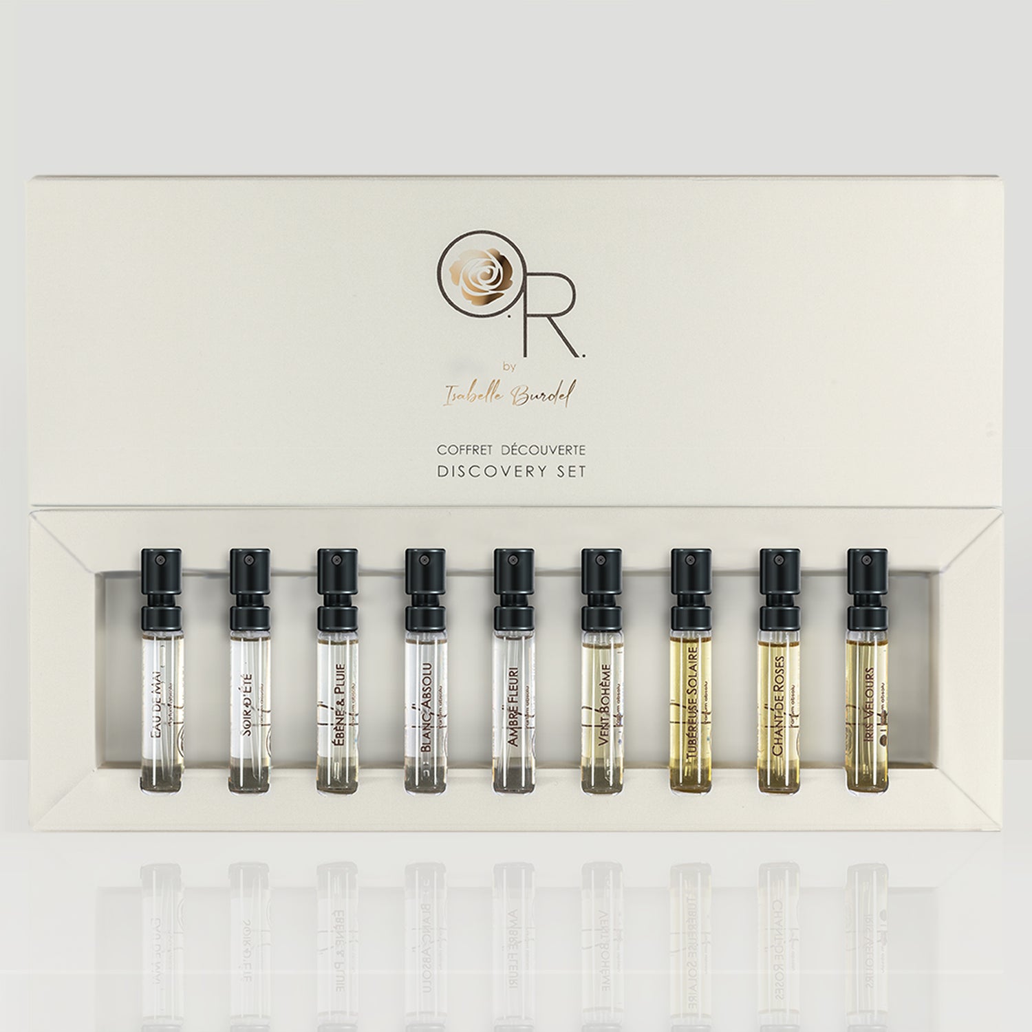 Coffret Découverte avec nos 9 parfums