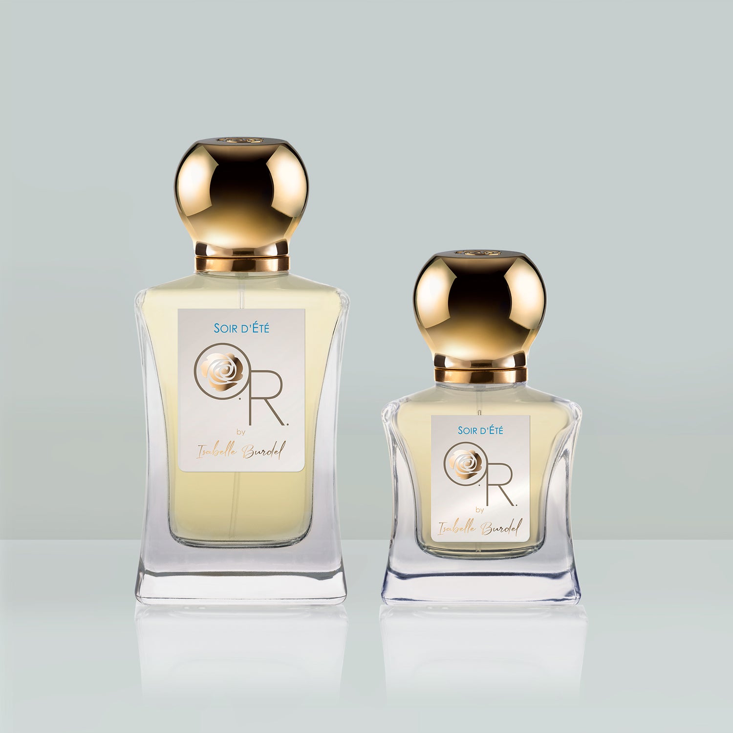 Les deux formats du parfum "Soir D'été"