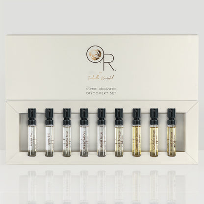Coffret Découverte avec nos 9 parfums