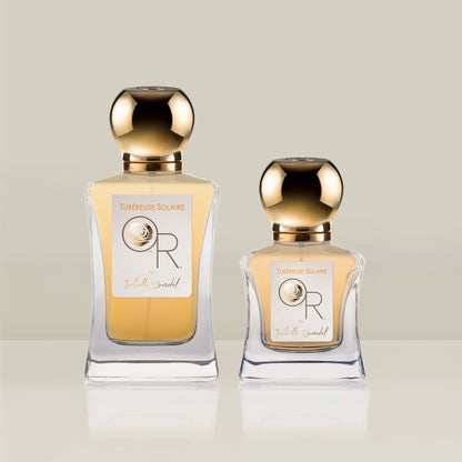 Les deux formats du parfum &quot;Tubéreuse Solaire&quot;